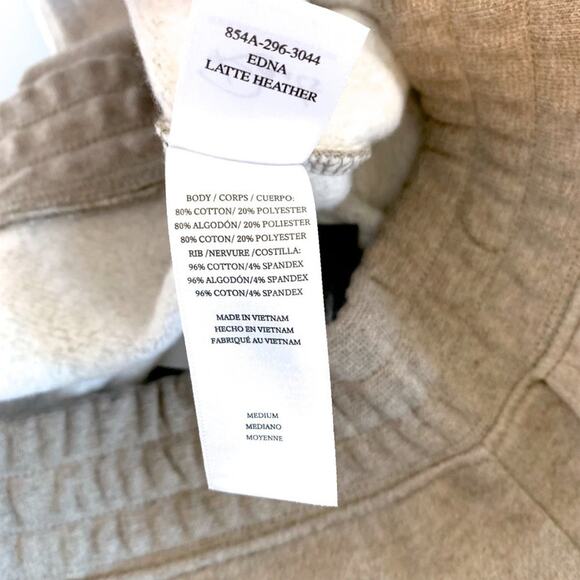 Rails NEW Edna Elevated Chic Jogger Pull On Sweatpants Latte Heather Tan Medium - Picture 9 of 12